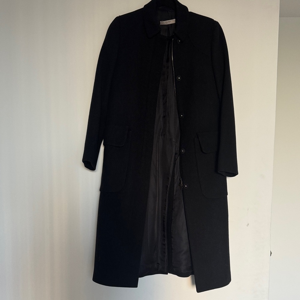 Prada Black Trench Coat